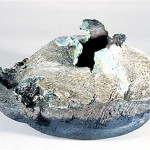 Cratere -2002 - raku - Ø 30cm - h 12cm